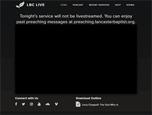 Tablet Screenshot of lbclive.tv